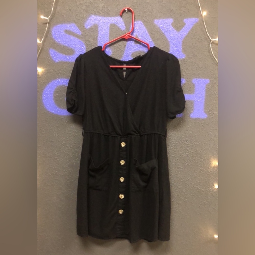 Used Black Sweet Wanderer Button Dress